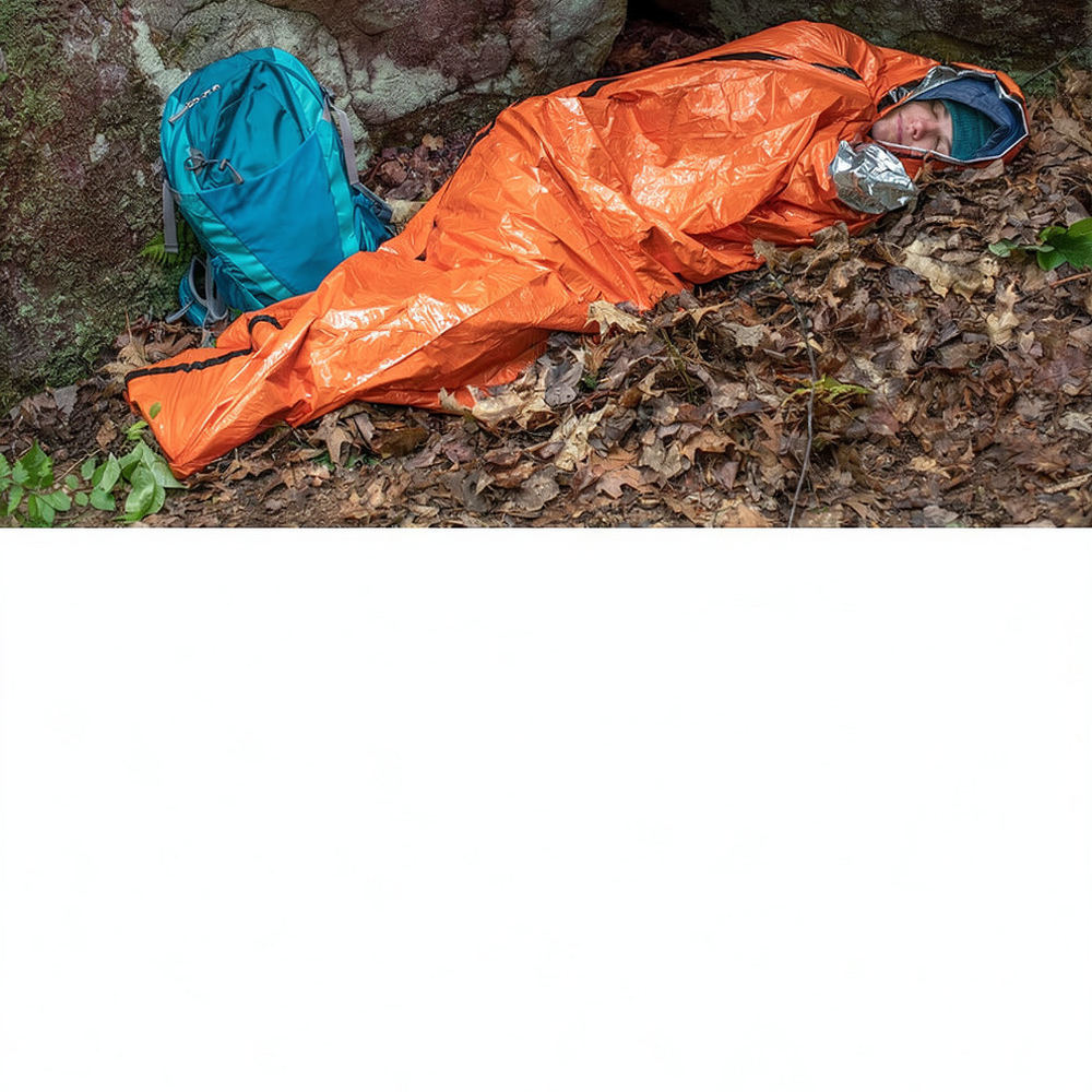 Ultralight Camping Sleeping Ba - Bivy Bag Emergency ulasan dan harga